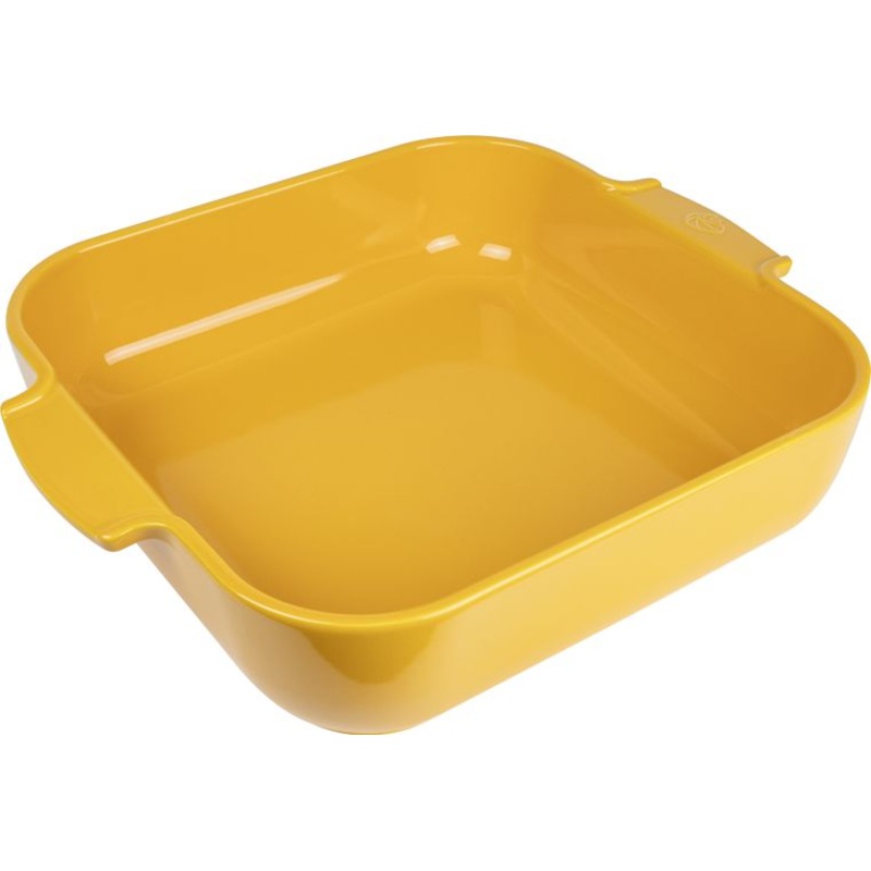 Peugeot - Appolia Ceramic 14.17" Square Saffron Baking Dish (36 cm) - 61456