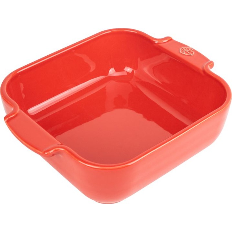 Peugeot - Appolia Ceramic 8.26" Square Red Baking Dish (21 cm) - 60213
