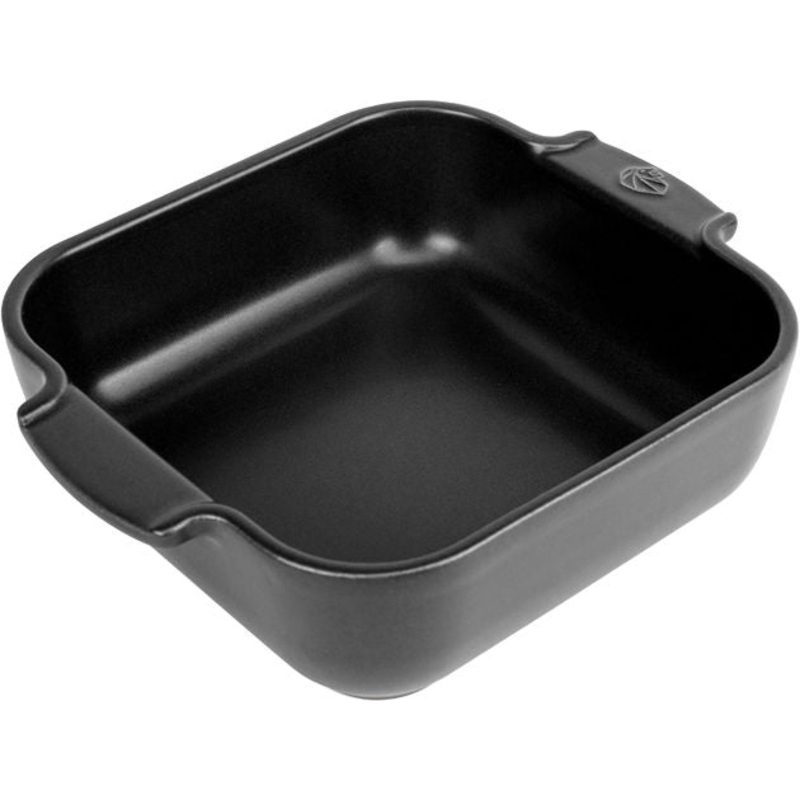 Peugeot - Appolia Ceramic 8.26" Square Satin Black Baking Dish (21 cm) - 61555