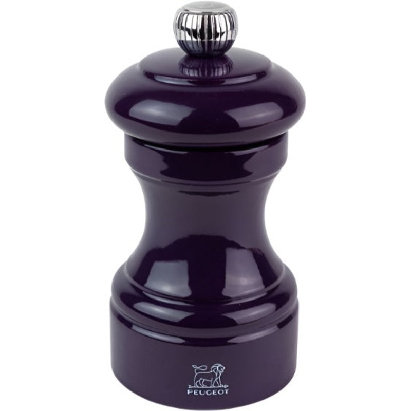 Peugeot - Bistro 4" Wood Eggplant Lacquer Salt Mill (10cm) - 40772