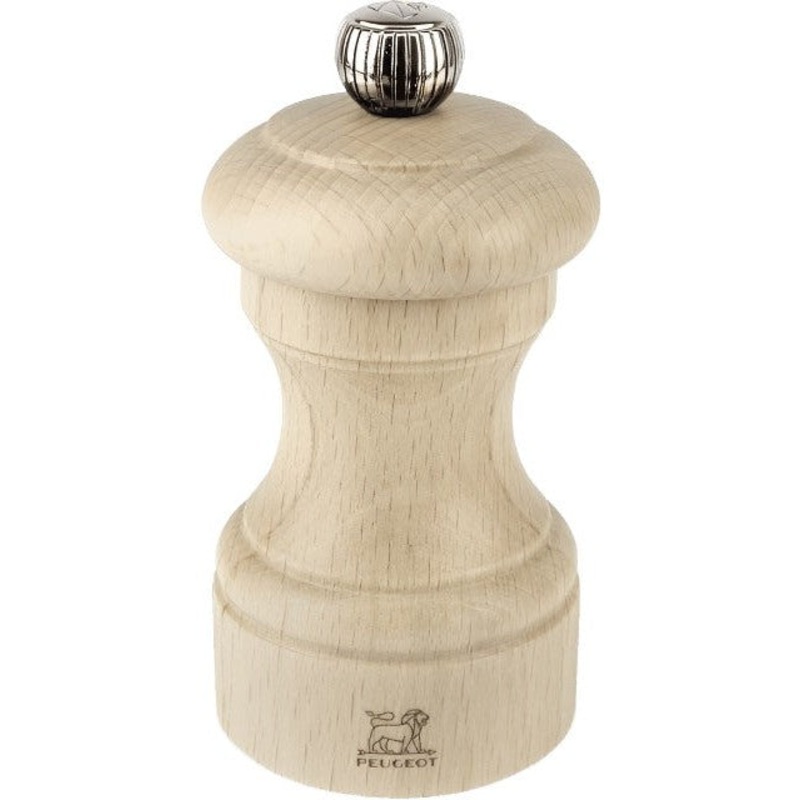 Peugeot - Bistro 4" Wood Natural Salt Mill (10cm) - 9800-1/SME