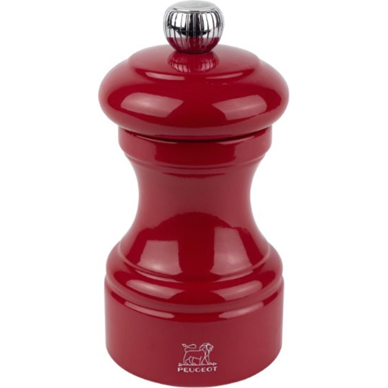 Peugeot - Bistro 4" Wood Passion Red Lacquer Salt Mill (10cm) - 40710