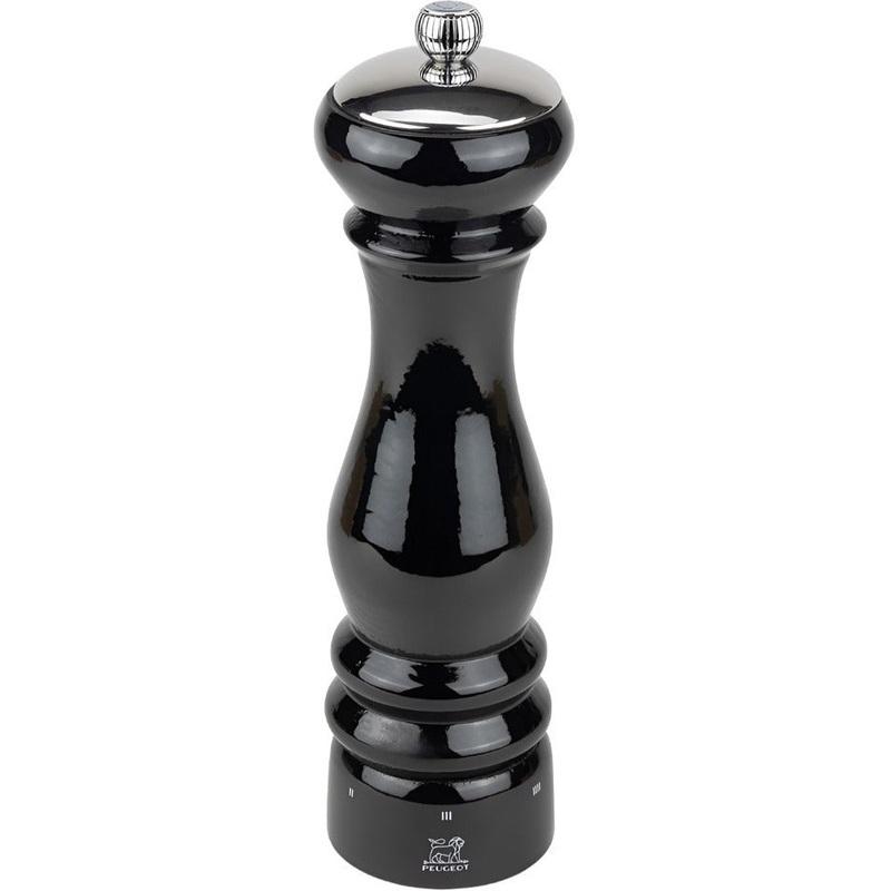 Peugeot - Paris Icone U'Select 9" Lacquer Black Wood Pepper Mill - 37482