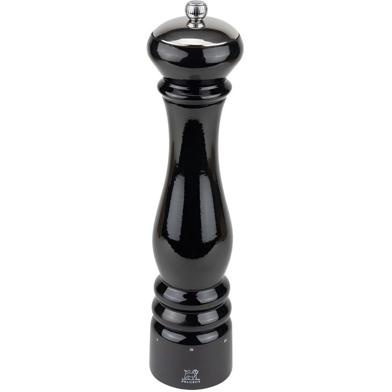 Peugeot - Paris Icone U'Select 9" Lacquer Black Wood Salt Mill - 37499