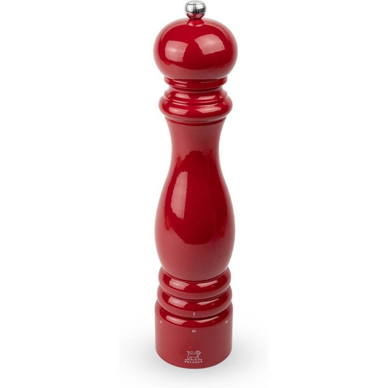 Peugeot - Paris U'Select 12" Passion Red Glossy Wood Salt Mill - 41267