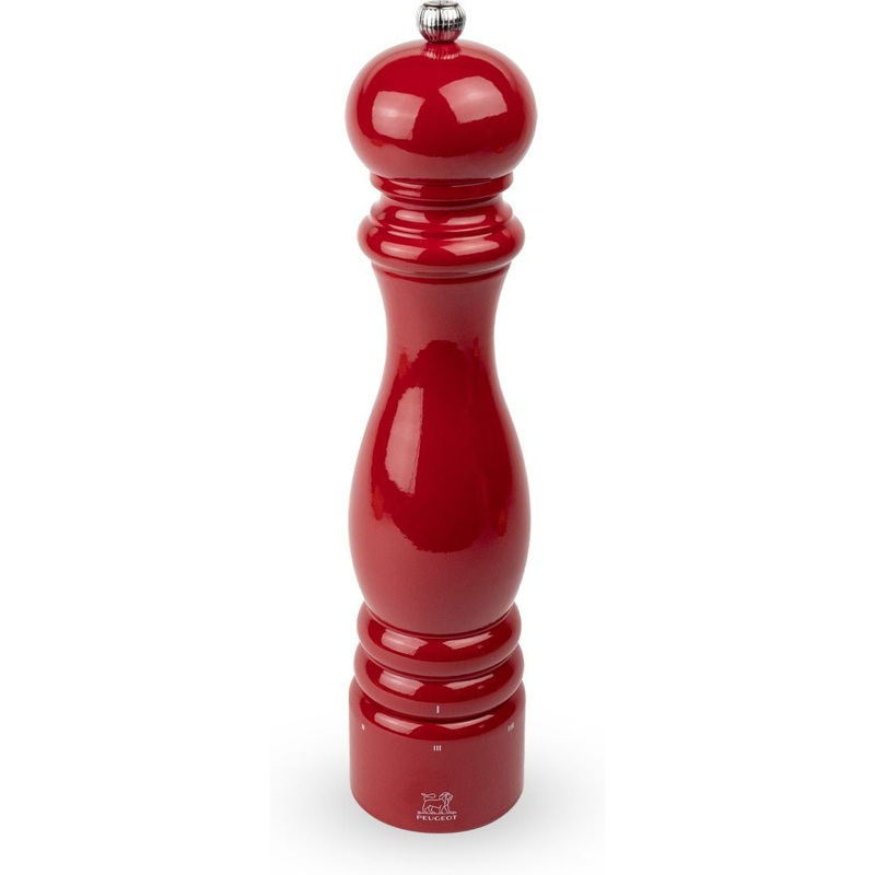 Peugeot - Paris U'Select 12" Passion Red Lacquer Wood Pepper Mill - 41250