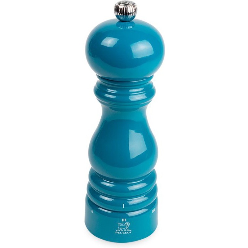 Peugeot - Paris U'Select 7" Pacific Blue Wood Pepper Mill - 43506