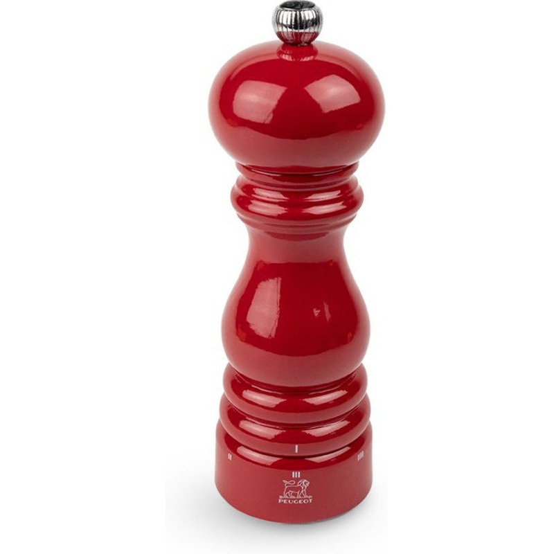 Peugeot - Paris U'Select 7" Passion Red Glossy Wood Salt Mill - 41229