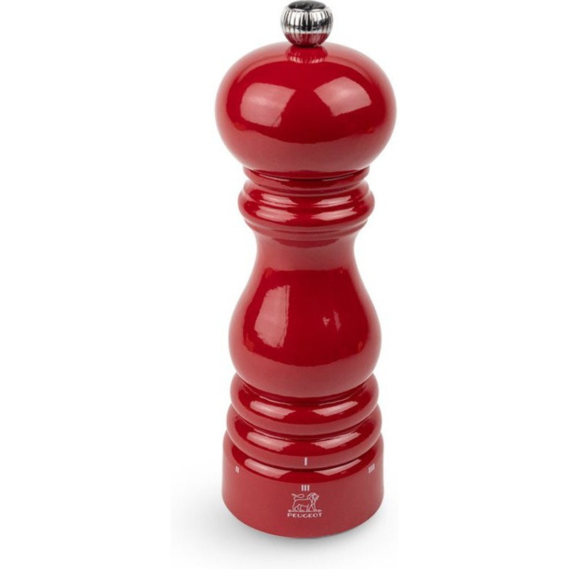 Peugeot - Paris U'Select 7" Passion Red Lacquer Wood Pepper Mill - 41212