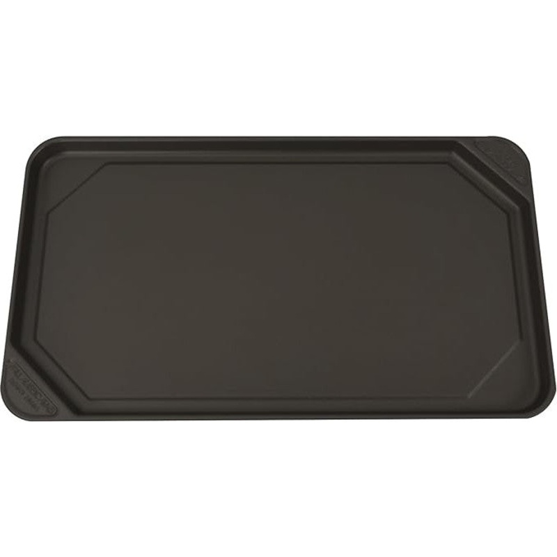 All American - 20.5" x 11.5" Aluminum Black Non-Stick Ultimate Griddle - 6050A