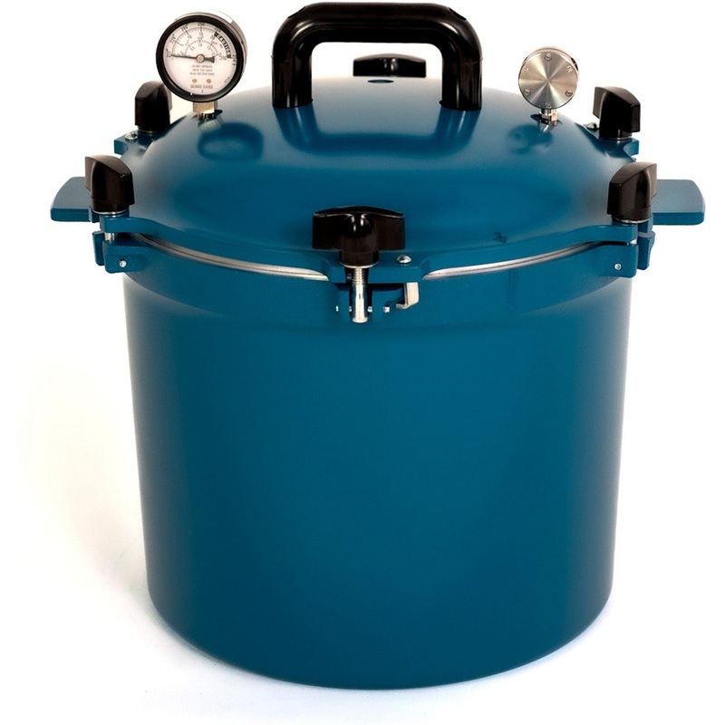 All American - 21.5 QT Berry Blue Pressure Canner / Pressure Cooker - 921BL