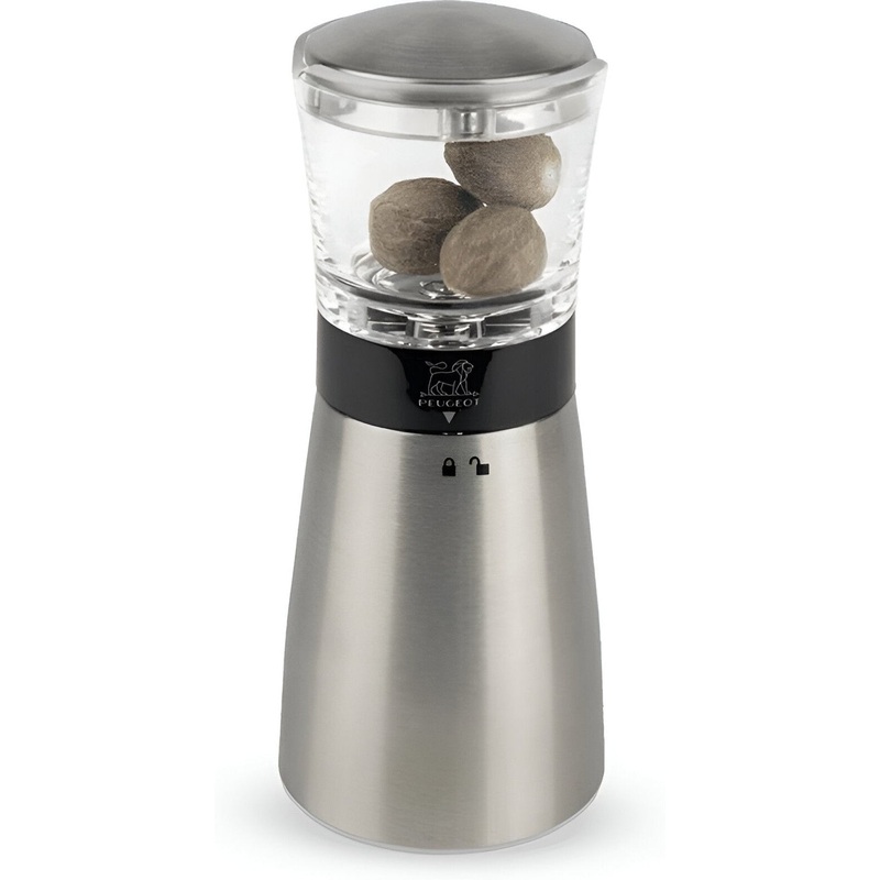 Peugeot - Daman 5.90" Acrylic/Stainless Steel Nutmeg Mill (15 cm) - 33088