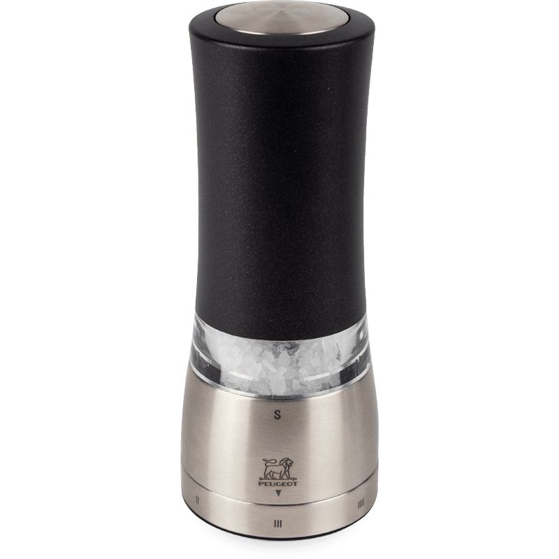 Peugeot - Daman Electric 7.08" Iridescent Black Salt Mill (18 cm) - 43186