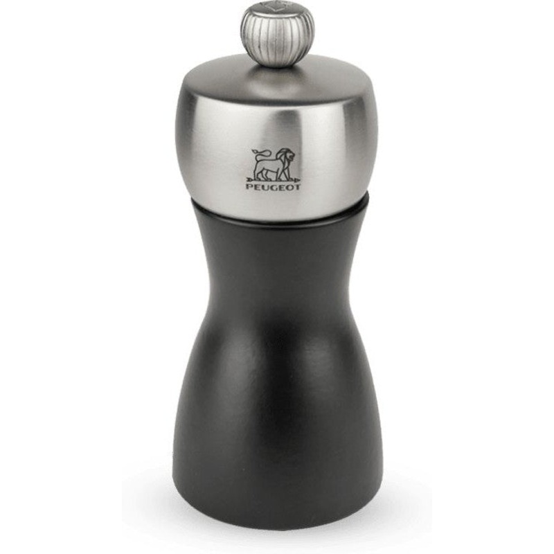 Peugeot - Fidji 5" Wood/Stainless Steel Back Salt Mill (12 cm) - 21290