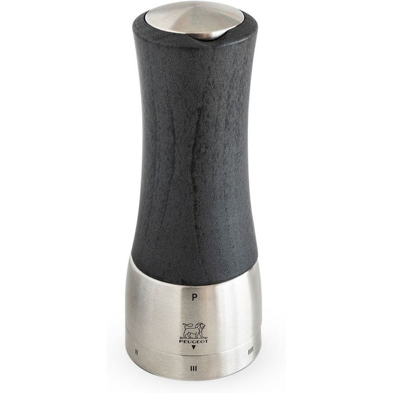 Peugeot - Madras u'Select 6" Wood/Stainless Steel Graphite Pepper Mill (16 cm) - 39462