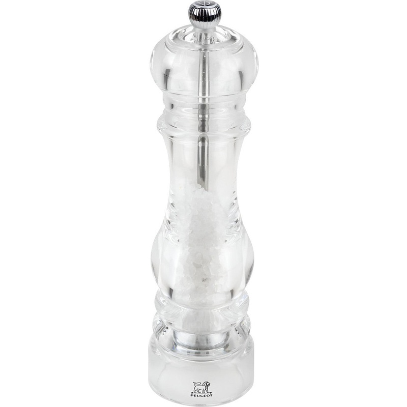 Peugeot - Nancy 9" Acrylic Salt Mill (22 cm) - 900822/SME
