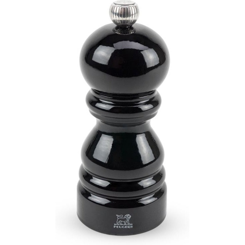 Peugeot - Paris 5" Classic Black Lacquer Wood Salt Mill - 1870412/SME