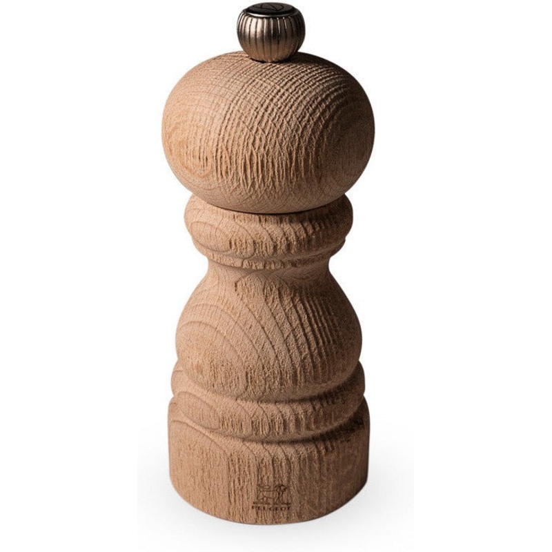 Peugeot - Paris Nature 4.75" Manual Upcycled Wooden Pepper Mill - 38120