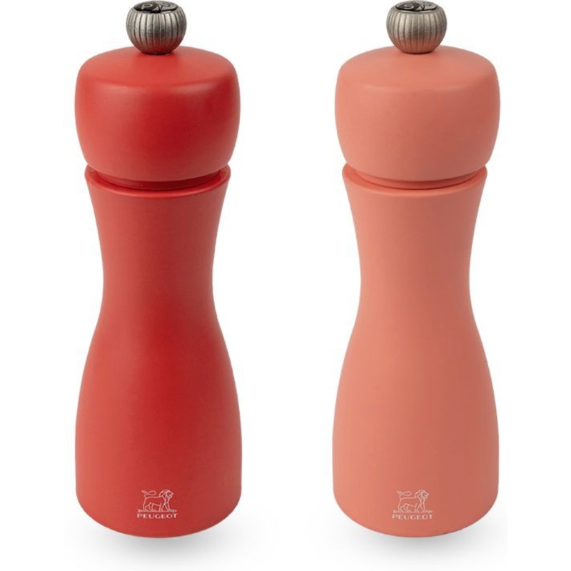Peugeot - Tahiti 6" Wood Fire, Red Tones Salt and Pepper Mills, Set of 2  (15 cm) - 2/42974