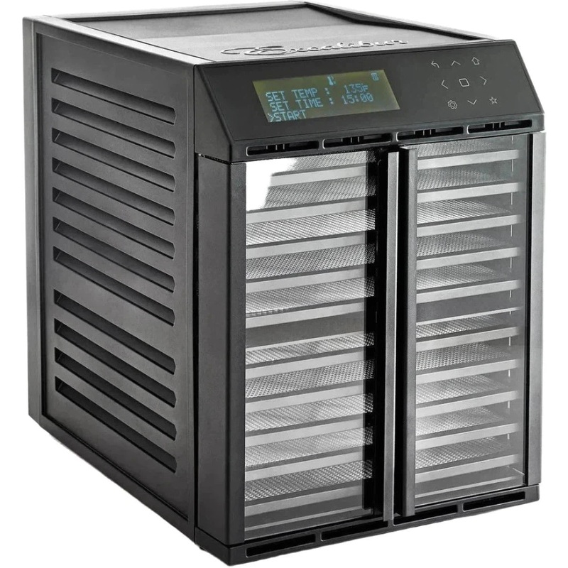 Excalibur - 10-Tray Black Dual-Zone Food Dehydrator - RES10