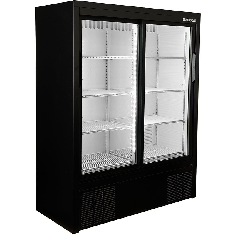 Habco - 60" Double Sliding Door Impulse Cold Space Merchandiser - ESM14SL60HC