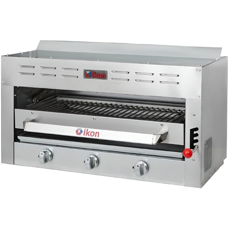 IKON COOKING - 36" Stainless Steel Cooking Gas Salamander Broiler - IRSB-36