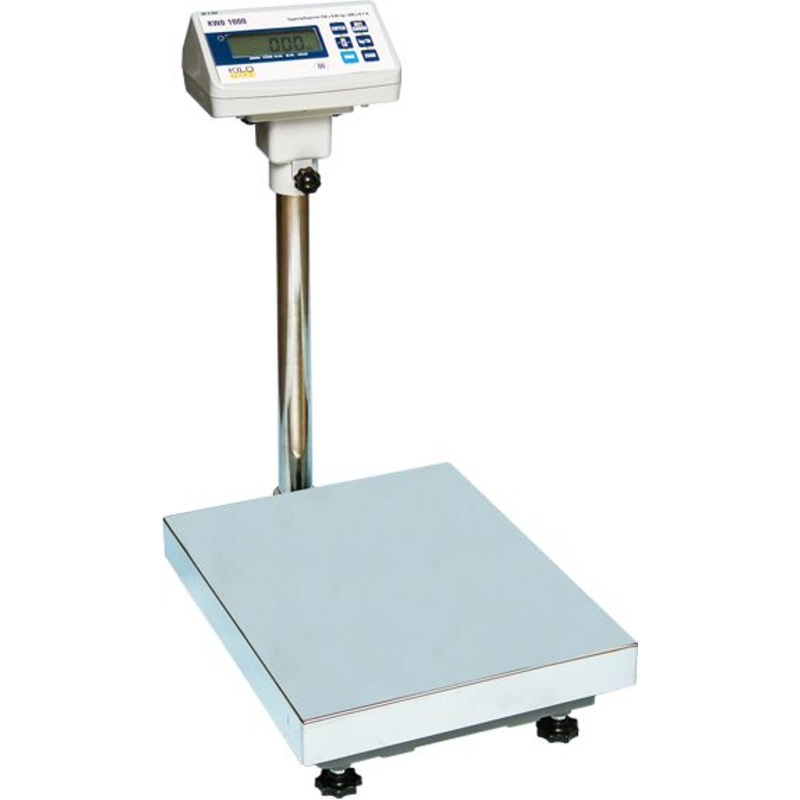 Kilotech - KWD 1000, 120 lb x 0.05 lb Electronic Platform Scales (Not Legal For Trade) - K881684