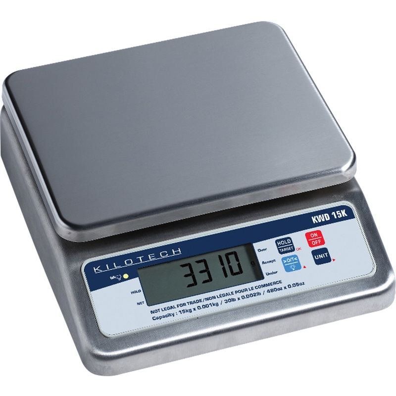 Kilotech - KWD 15K 480 Oz x 0.05 Oz Bench Weighing Scale - K851240