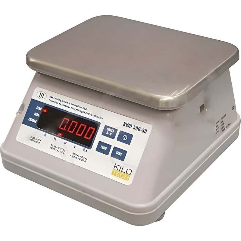 Kilotech - KWD 500-10 10 lb x 0.005 lb Electronic Weighing Scale - K883183