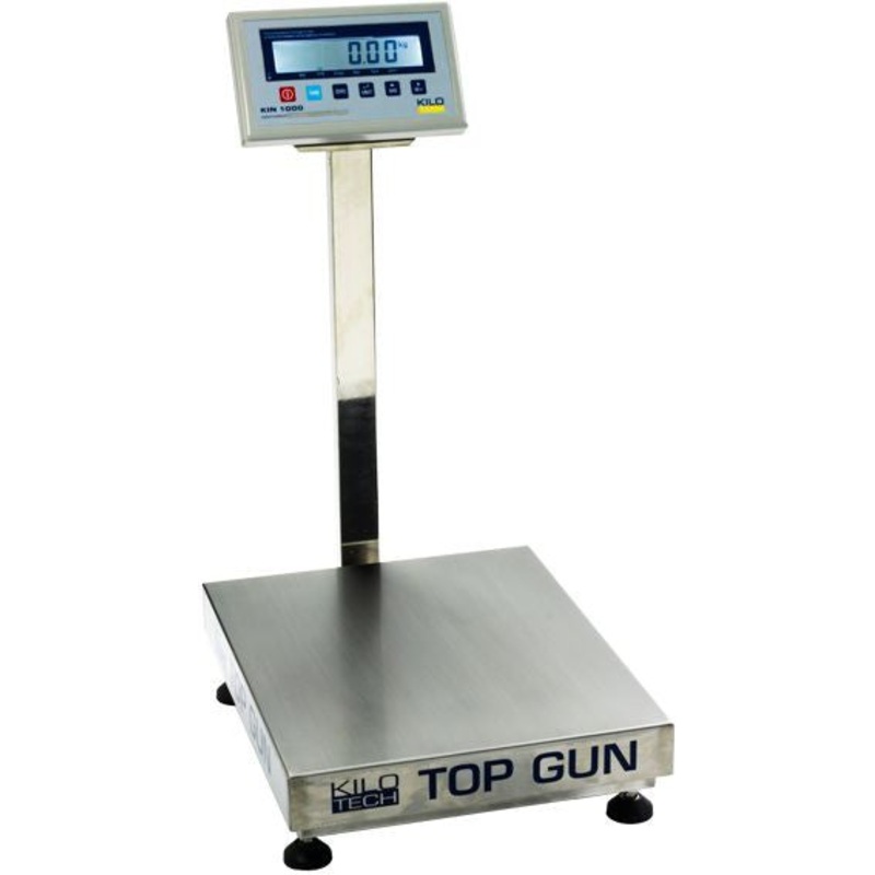Kilotech - TOP GUN KPL MS 18" x 24", 150 Kg Bench & Platform Scale With KIN 500 Indicator - K880564