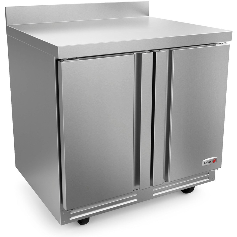 Fagor - FWR Series 115V, 48" Double Door Worktop Freezer - FWF-48-N