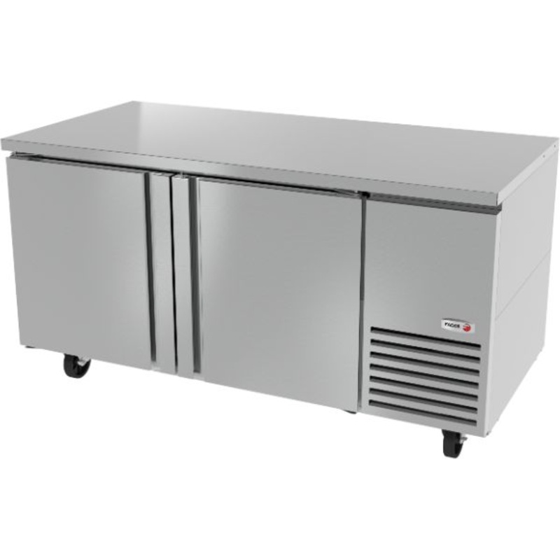 Fagor - SWR Series 115V, 67" Double Door Deep Undercounter Worktops Refrigerator - SWR-67