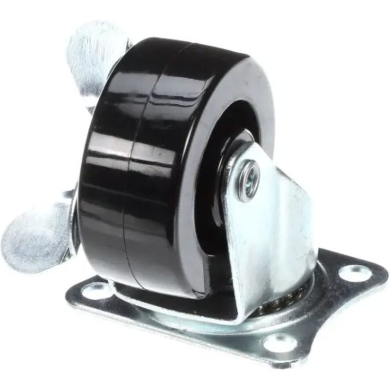 IKON - 2.5" Refrigeration Swivel Caster with Brake for IUC, ISP, ISP Megatops - 107-5295