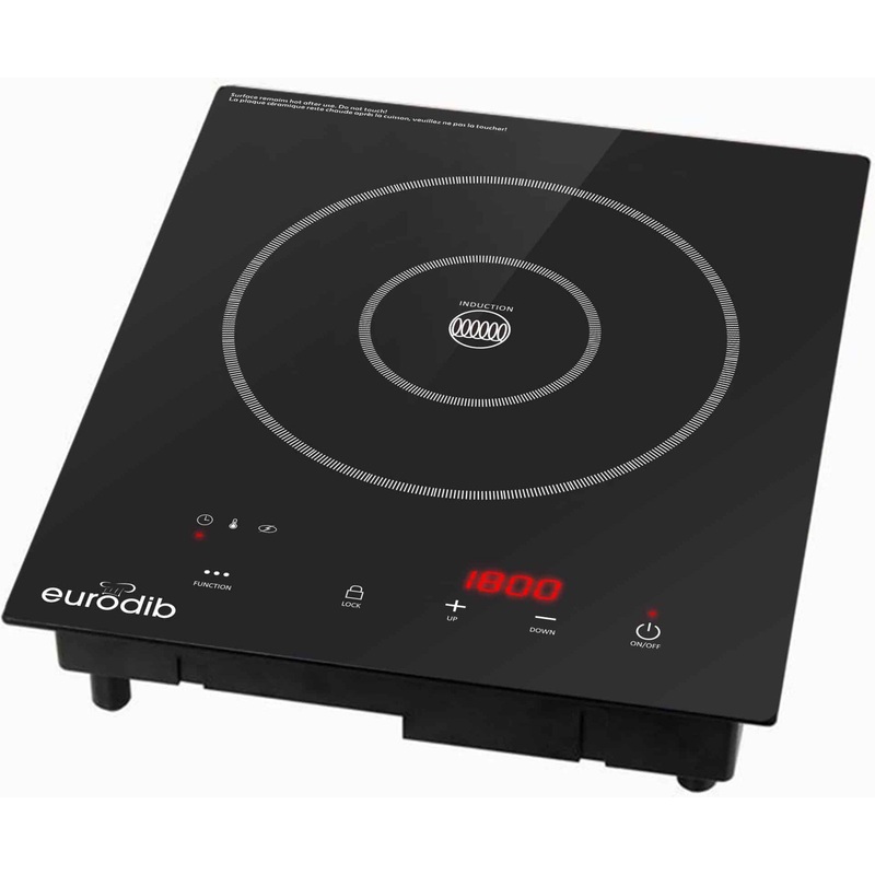 Eurodib - 1800 W Single Drop-in Induction Cooker - SDI1800