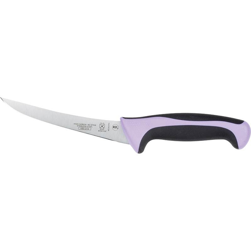 Mercer - Millennia 6" Japanese Steel Curved Boning Knife with Purple Handle - M23820PU