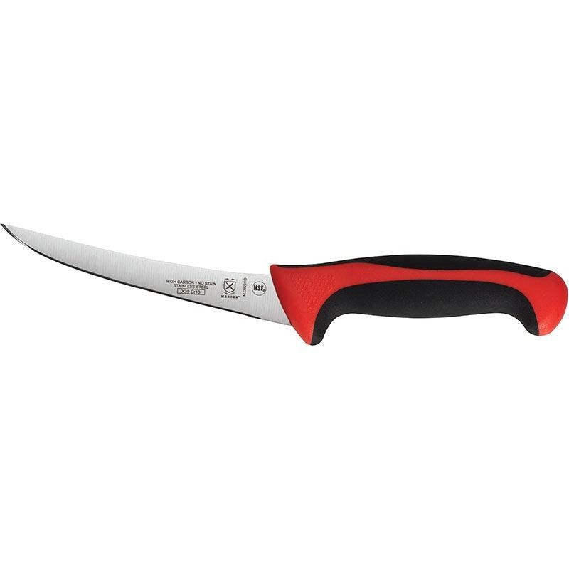 Mercer - Millennia 6" Japanese Steel Curved Boning Knife with Red Handle - M23820RD