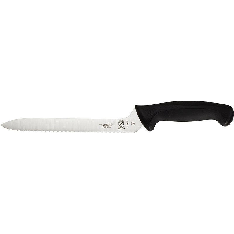 Mercer - Millennia 8" Japanese Steel Wavy Edge Offset Bread Knife  - M22408