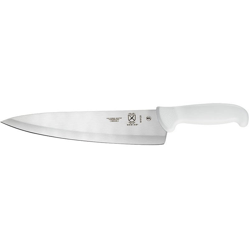 Mercer - 10" Japanese Steel Chef's Knife with White Handle - M18120