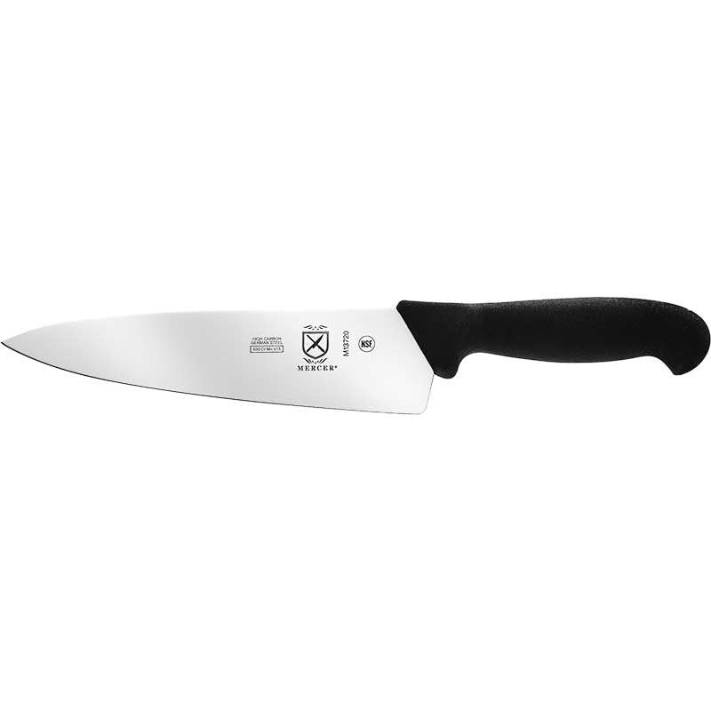 Mercer - BPX 8" German Steel Chef's Knife with Black Handle - M13720