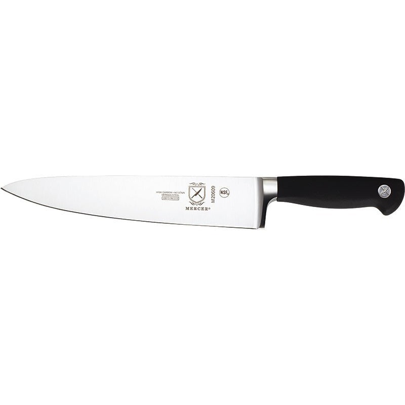 Mercer - Genesis 9" German Steel Chef's Knife with Black Handle - M20609