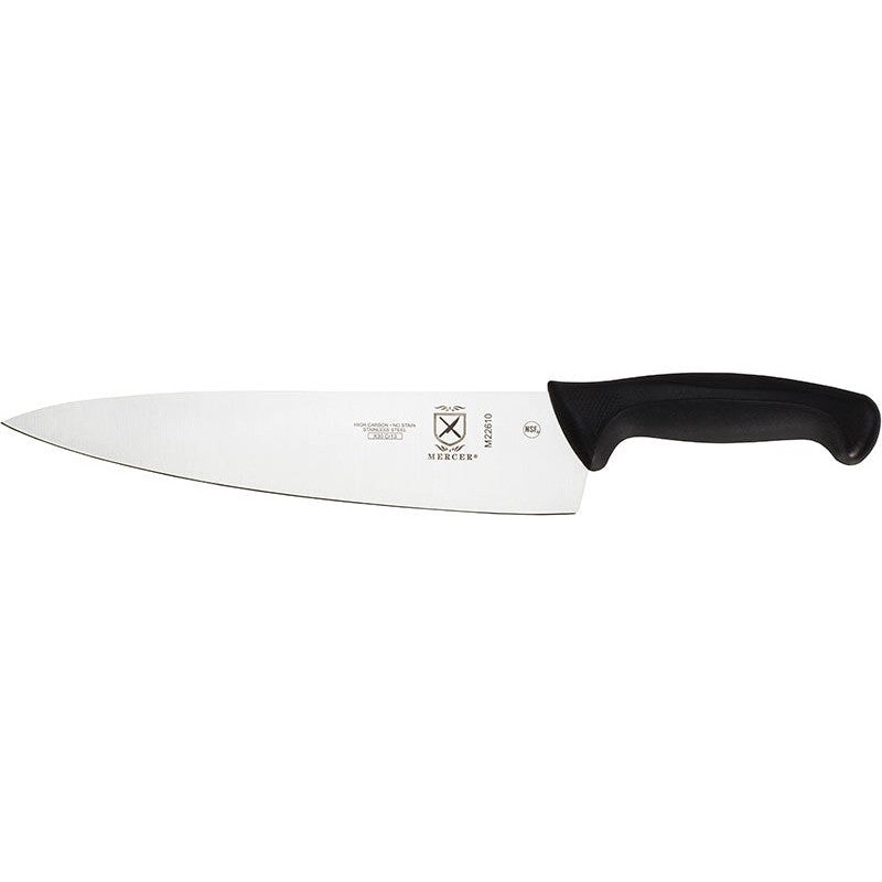 Mercer - Millennia 10" Stainless Steel Black Chef's Knife - M22610