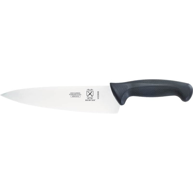 Mercer - Millennia 8" Japanese Steel Chef's Knife with Black Handle - M22608