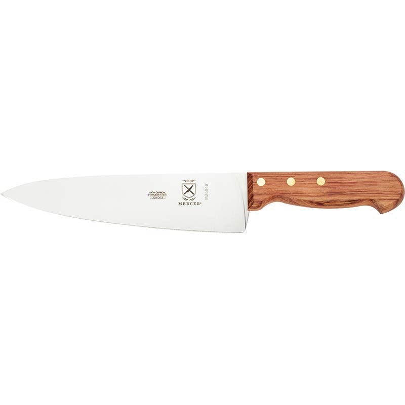 Mercer - Praxis 8" Japanese Steel Chef's Knife with Rosewood Handle - M26040
