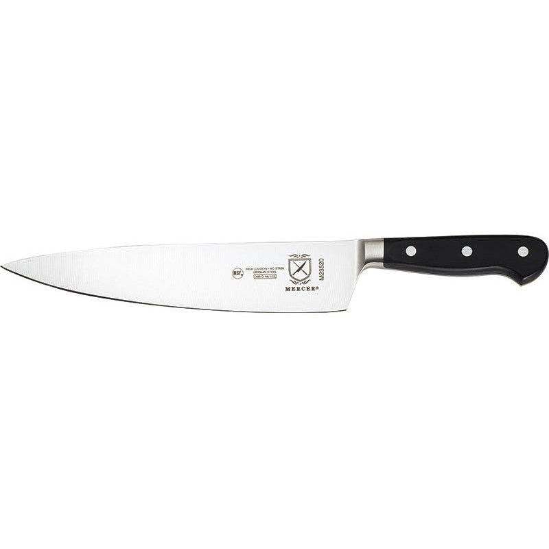 Mercer - Renaissance 9" German Steel Chef's Knife with Black Handle - M23520