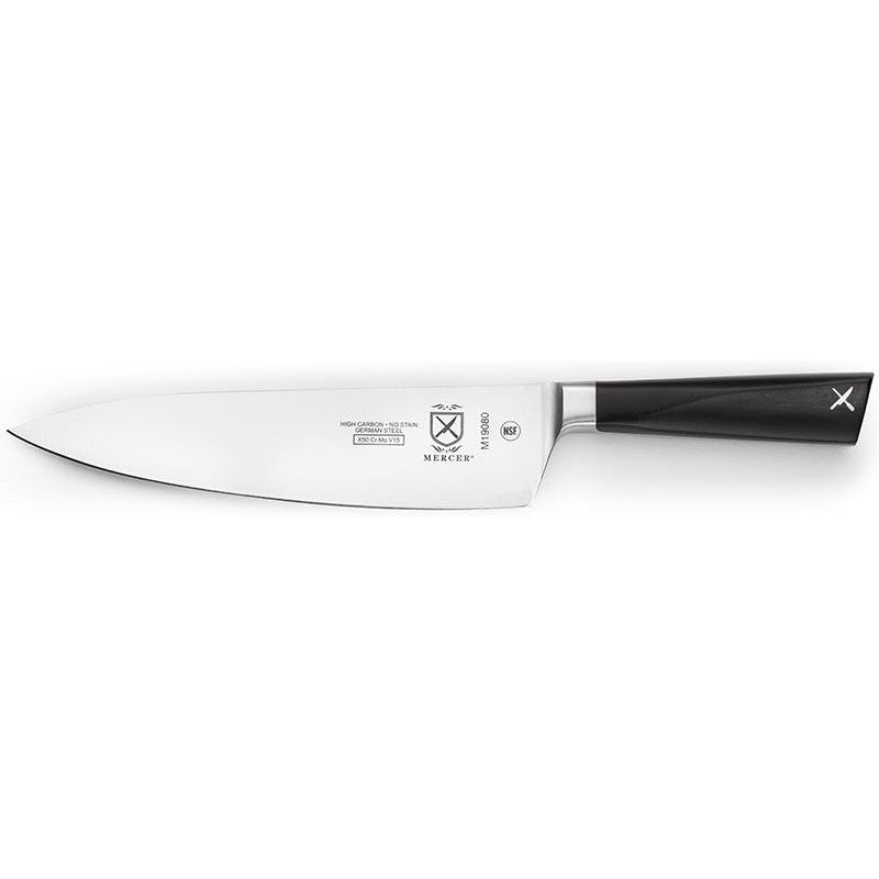 Mercer - Zum 8" German Steel Chef's Knife with Black Handle - M19080