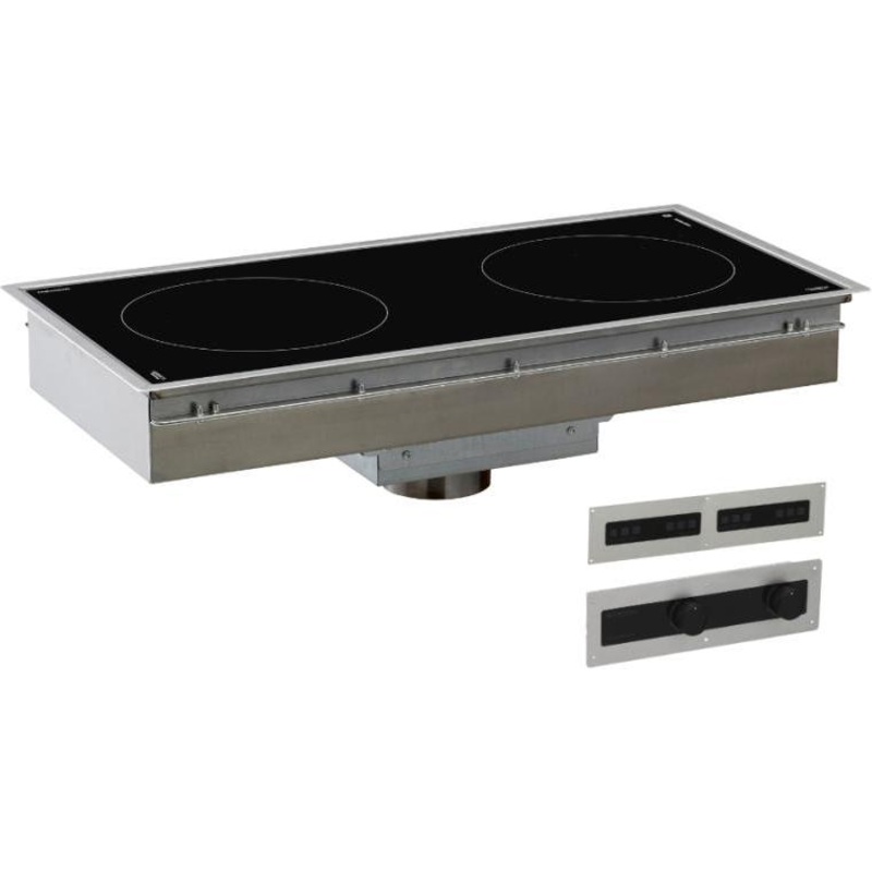 Adventys - 6000W 2 Burners Drop-In Induction Range with Remote Control - GL2-6000DIR