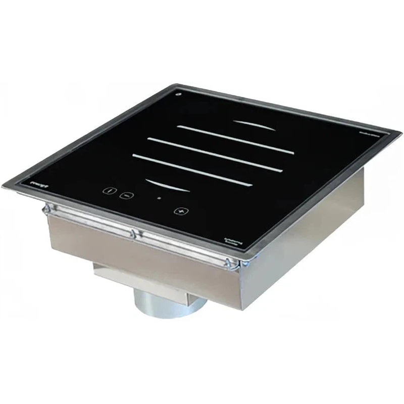 Adventys - 650W Single Burner Drop-In Induction Cooker with Remote Control - GL650DIR