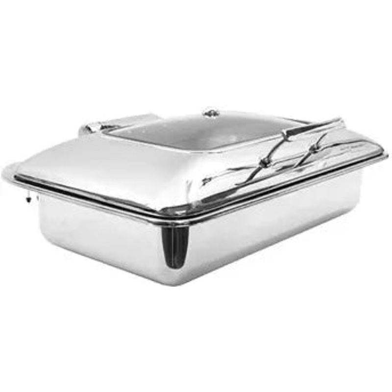 Adventys - 7-9 Quart Rectangular Chafing Dish Box - EQ7BLFPSH