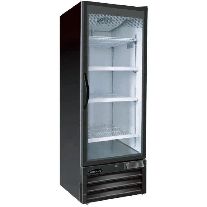 Kool-It - 26" Single Glass Door Display Freezer with Swing Door - KGF-26 (Pre-Order Now, ETA 9-10 Weeks)