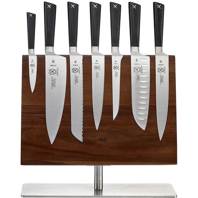 Mercer - ZM Acacia Magnetic Board with German Steel Knives, Pack Of 8 - M21945